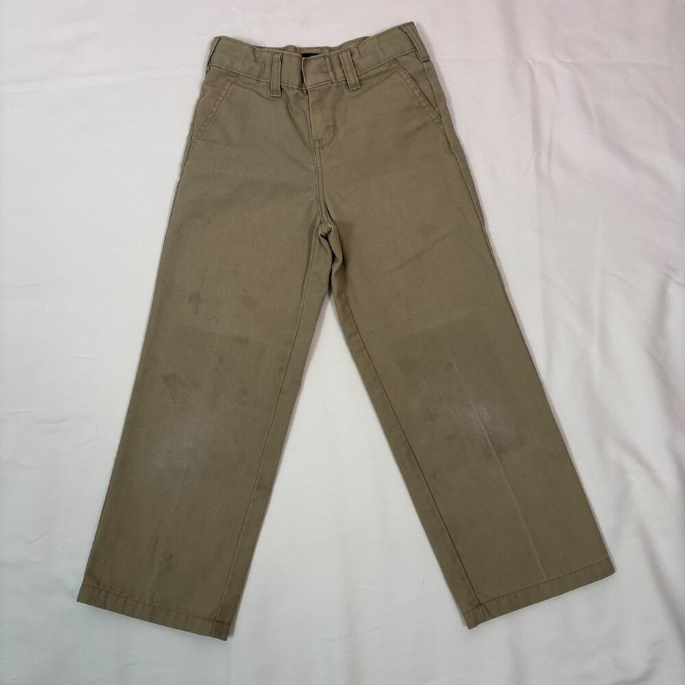Kids Dickies khaki trousers